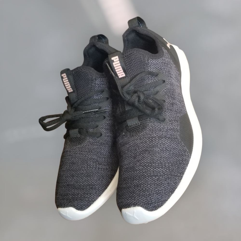 PUMA Carson womens sneakers black and white